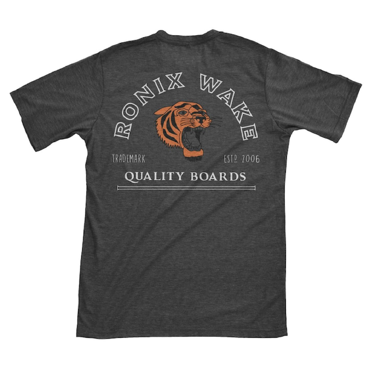 Ronix Jungle Cat Tee in Heather / Orange - BoardCo