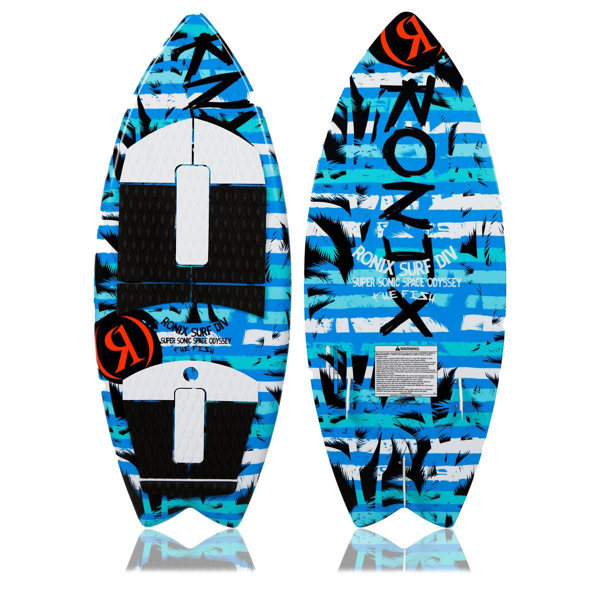 Ronix Kid's Super Sonic Space Odyssey Fish Wakesurf Board 2022 - BoardCo