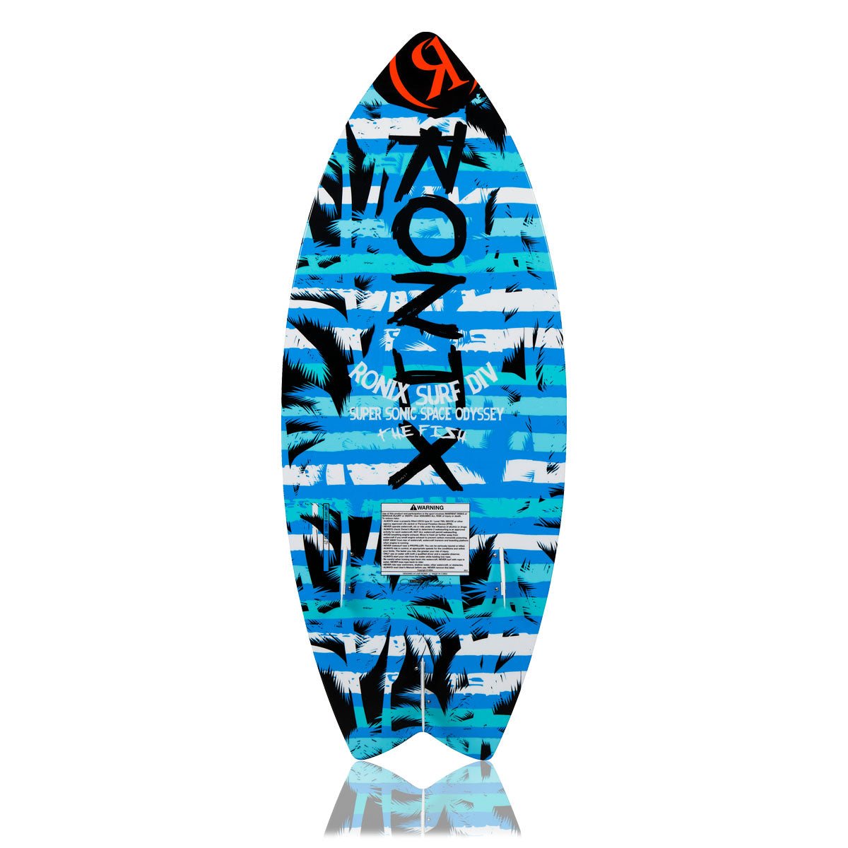 Ronix Kid's Super Sonic Space Odyssey Fish Wakesurf Board 2022 - BoardCo