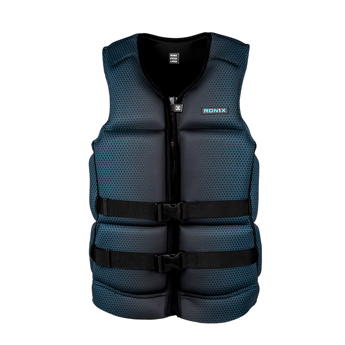 Ronix One Capella 3.0 CGA Life Jacket in Black / Blue Honeycomb - BoardCo
