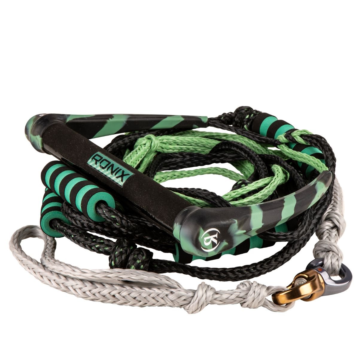 Ronix Spinner Wakesurf Rope in Jade / Black - BoardCo