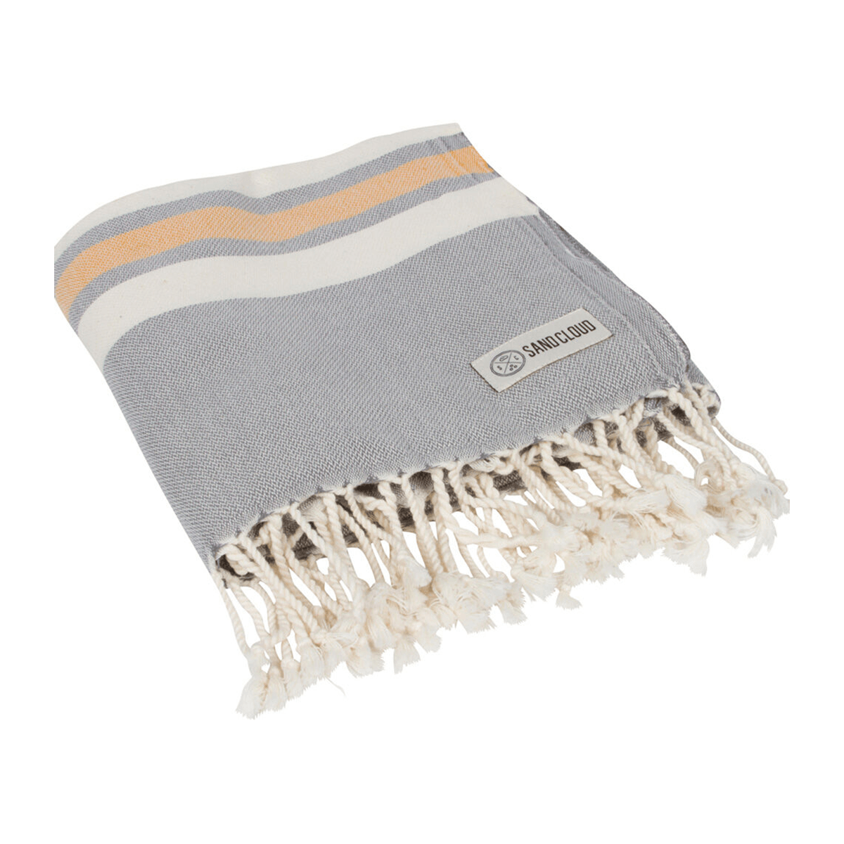 Sand Cloud Dobby Stripe With Zip Pocket Beach Towel - BoardCo