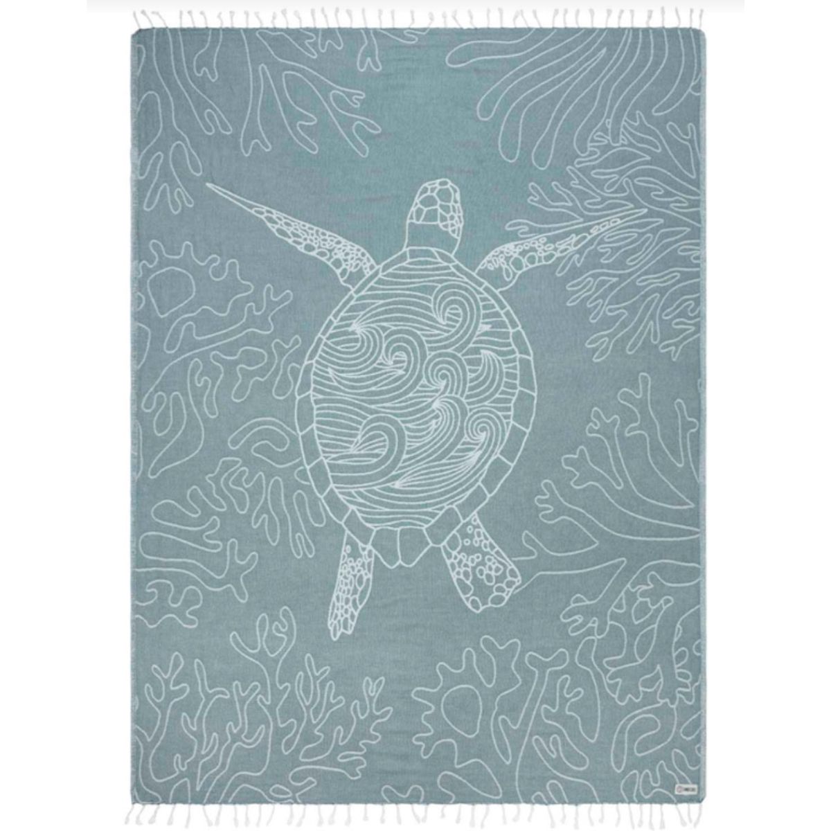 Sand Cloud Sea Turtle Reef Deep Ocean - Large Towel - BoardCo
