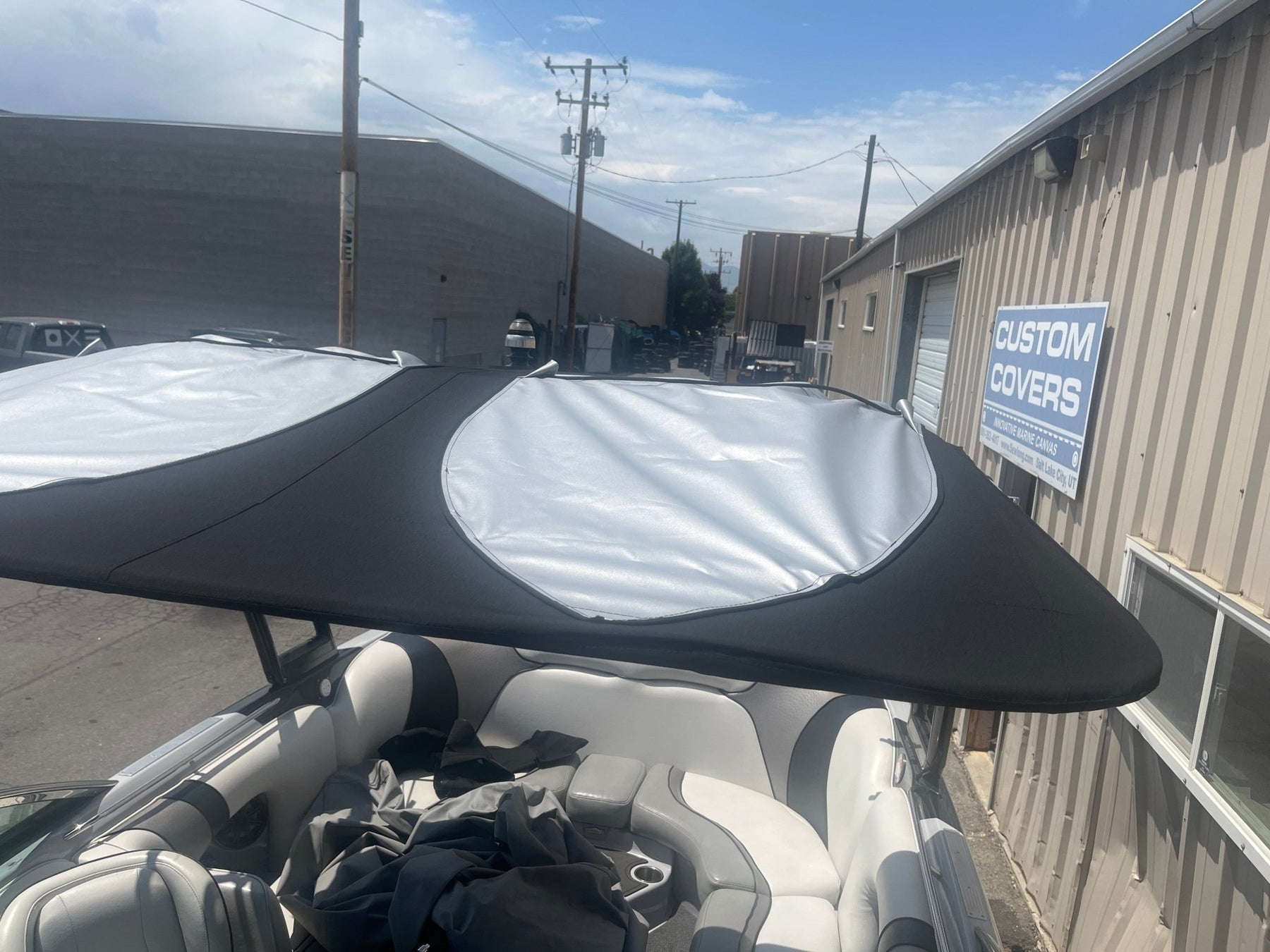 Sanger 237 S5 Folding Canopy Top - BoardCo