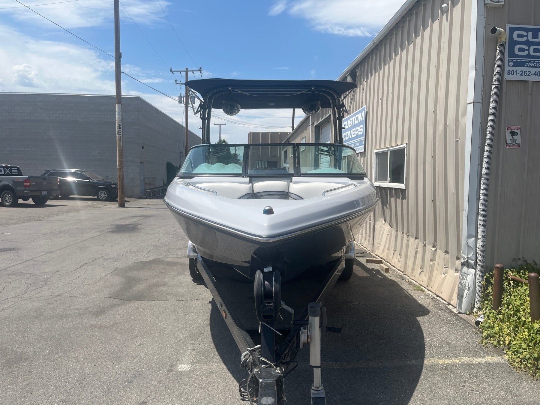 Sanger 237 S5 Folding Canopy Top - BoardCo