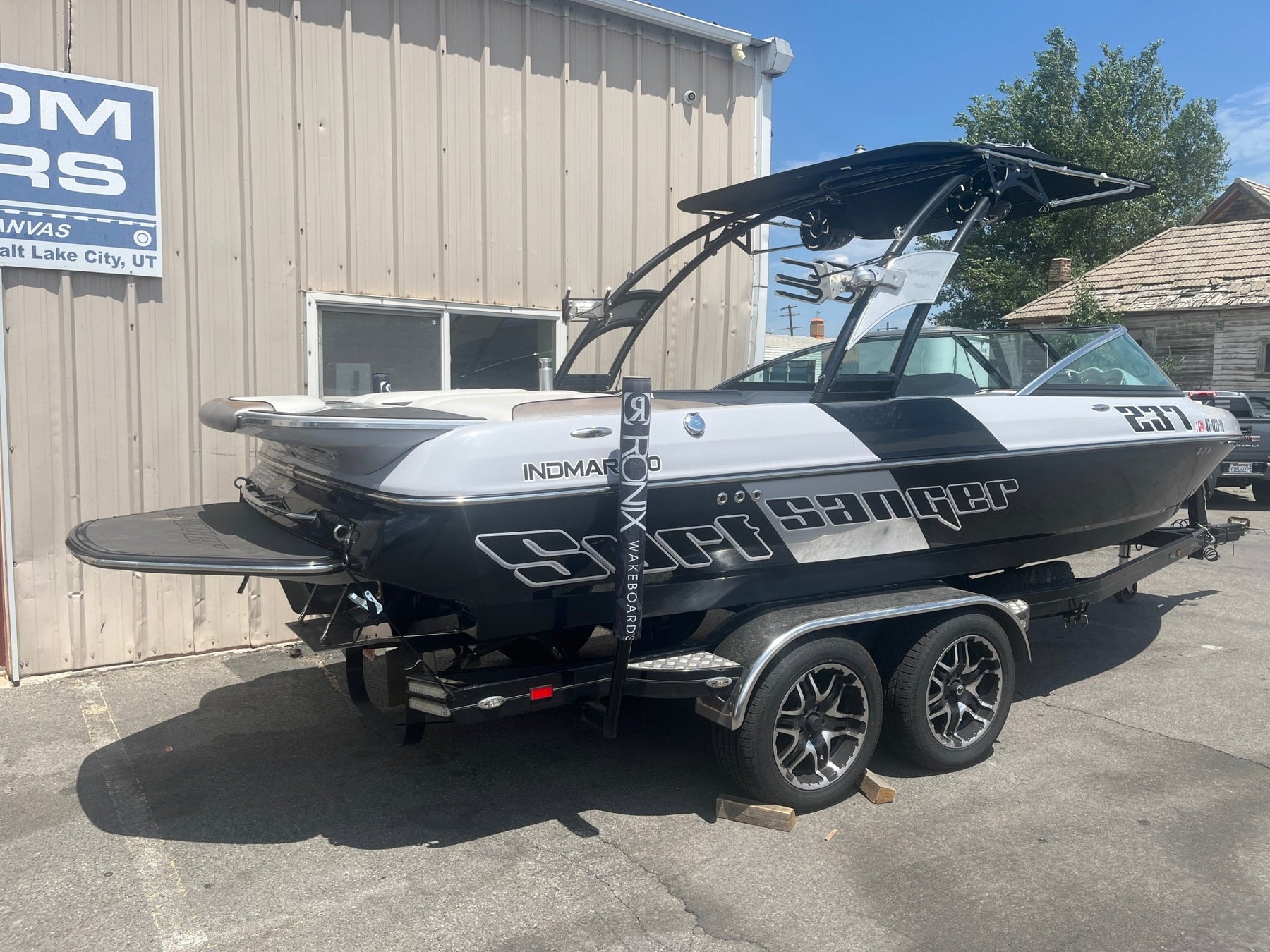 Sanger 237 S5 Folding Canopy Top - BoardCo