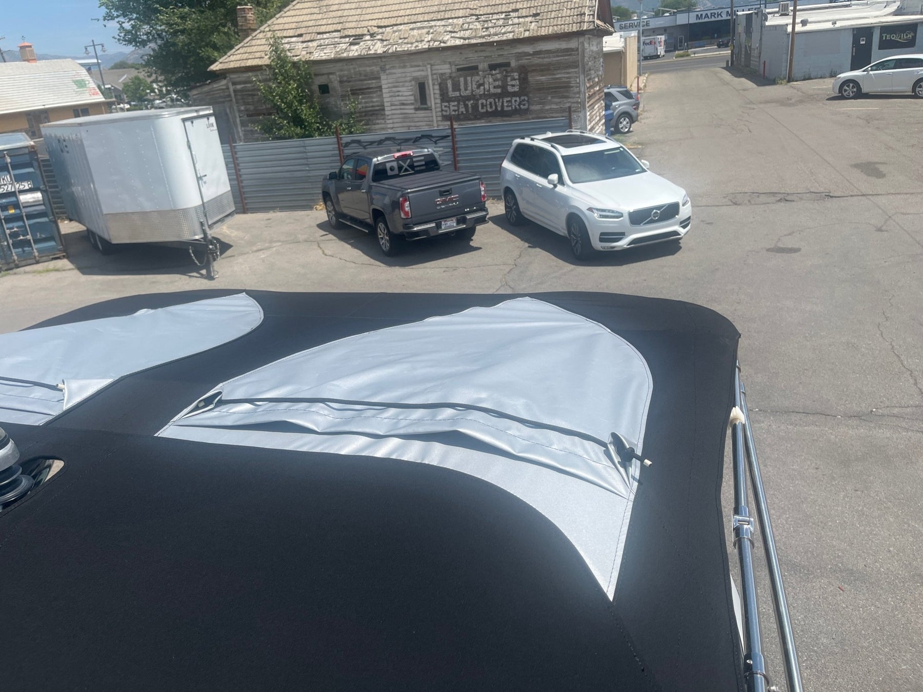 Sanger 237 S5 Folding Canopy Top - BoardCo
