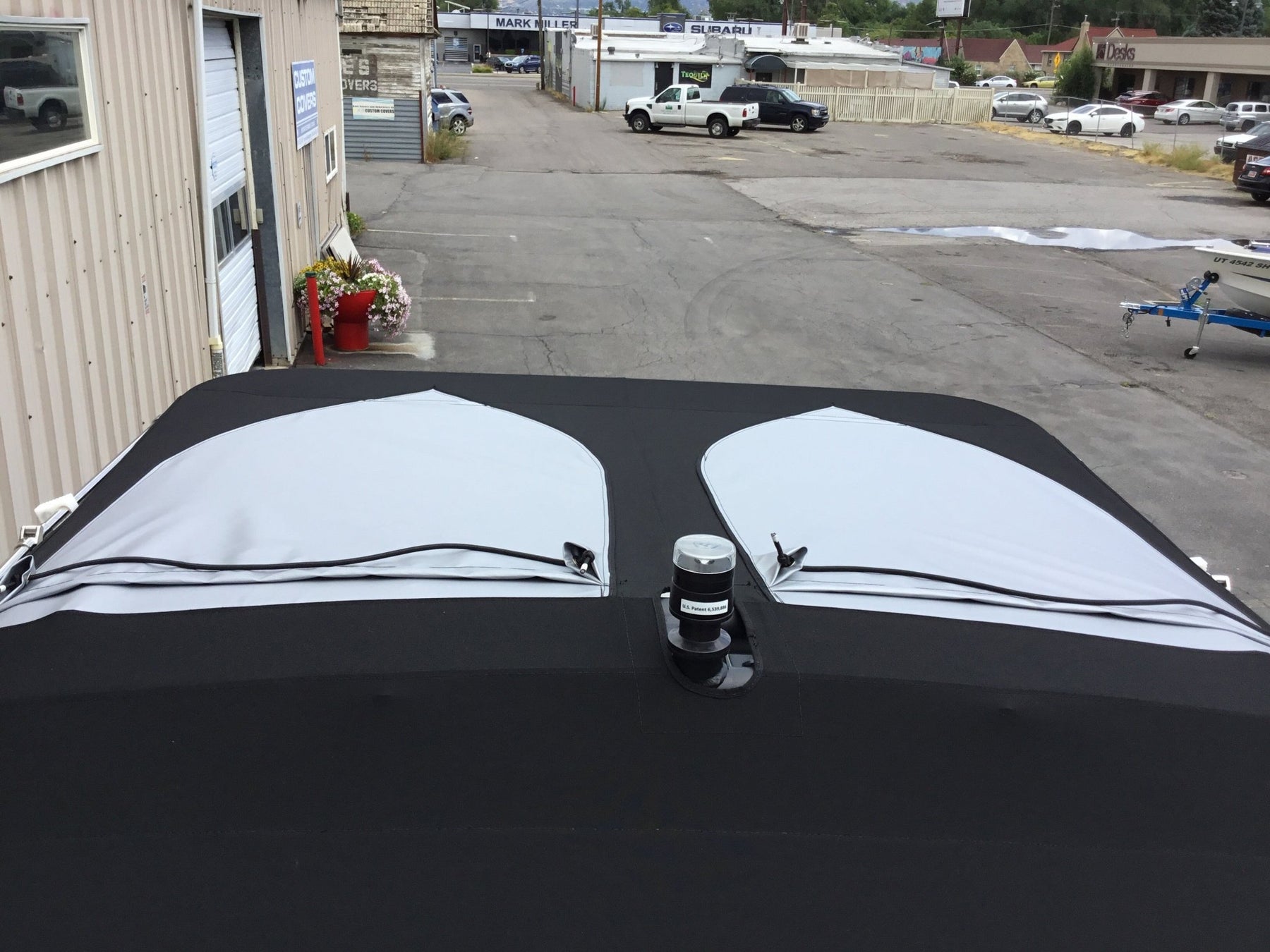 Scarab 255 Folding Canopy top - BoardCo