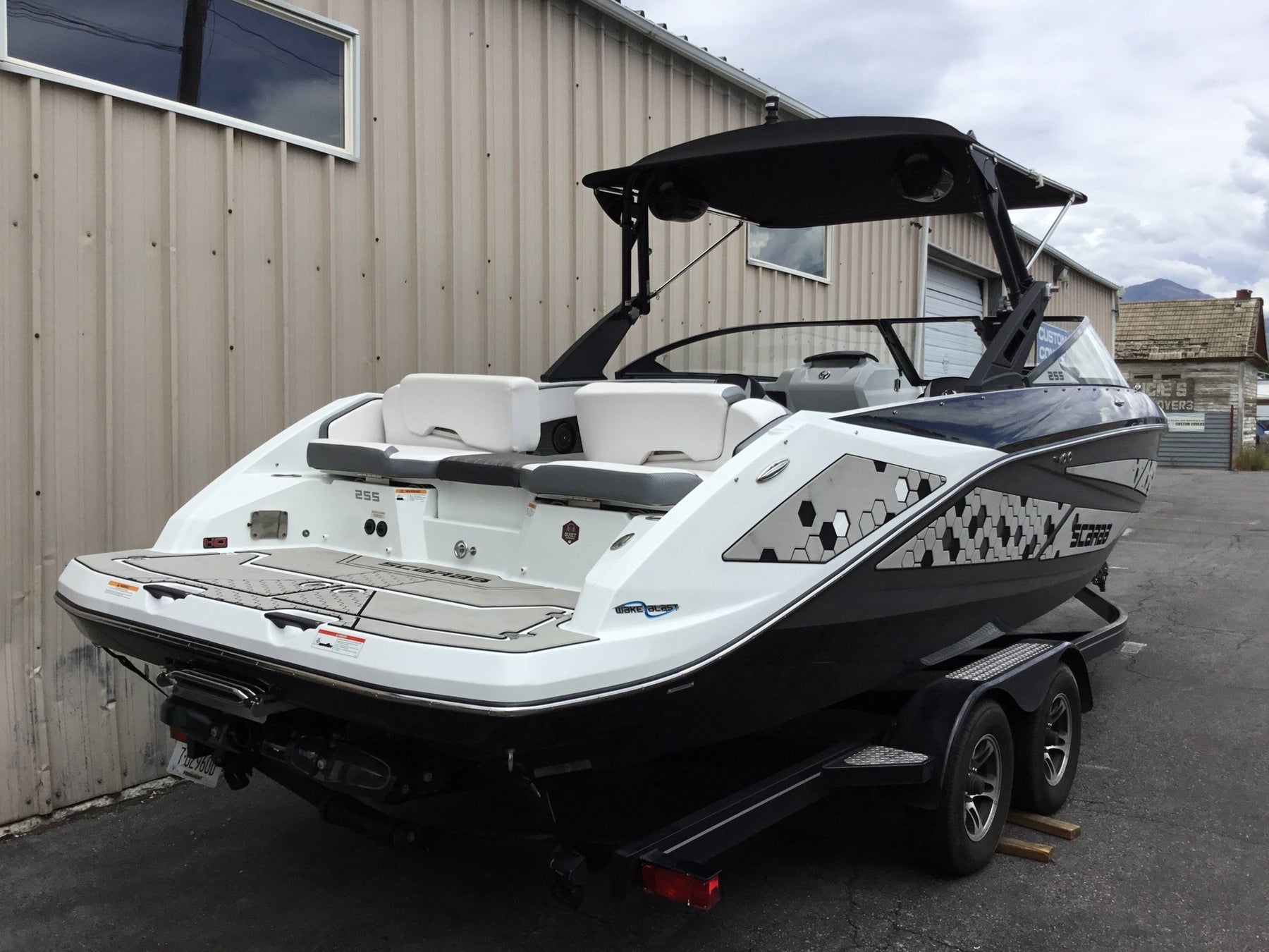 Scarab 255 Folding Canopy top - BoardCo