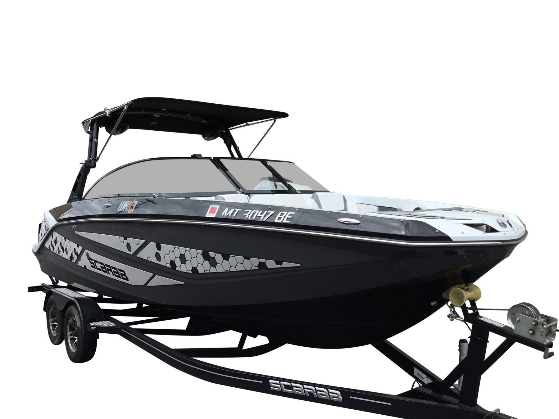 Scarab 255 Folding Canopy top - BoardCo