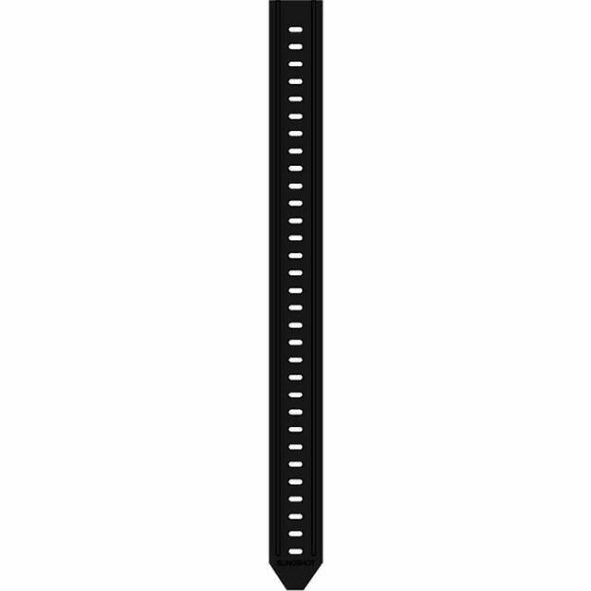 Slingshot Gummy Strap Single Black