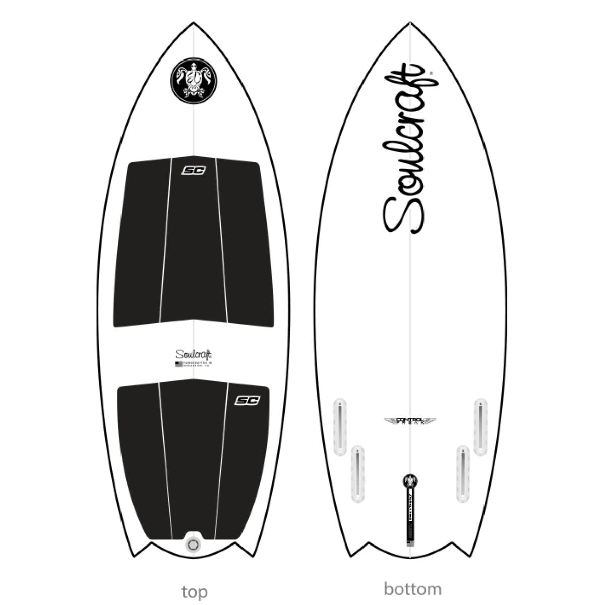 Soulcraft Control Freak A-Series Wakesurf Board 2022 - BoardCo