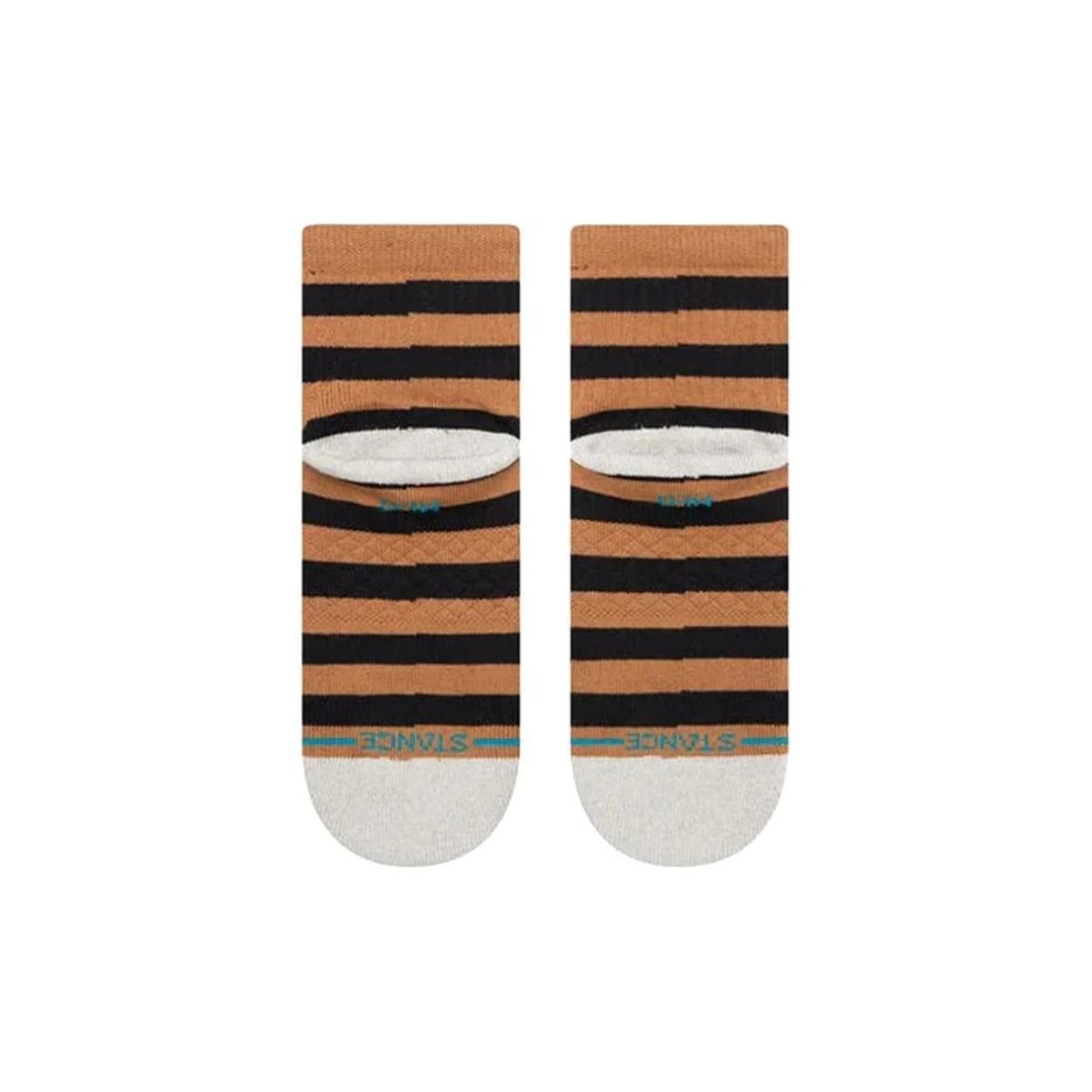 Stance Anything QTR Socks in Black/Brown - BoardCo