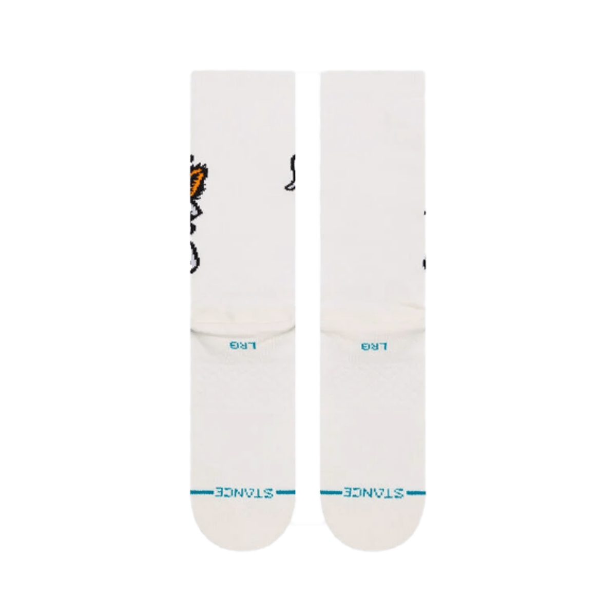 Stance DJ Clash Socks in Off White - BoardCo