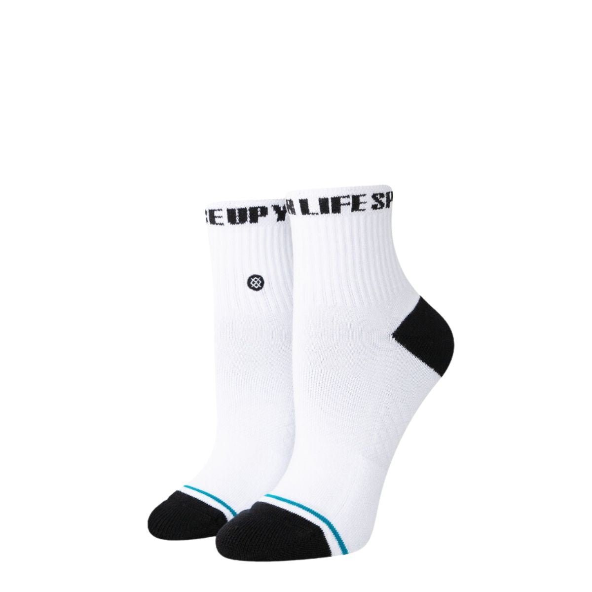 Stance Hai Si Ja Socks in White - BoardCo