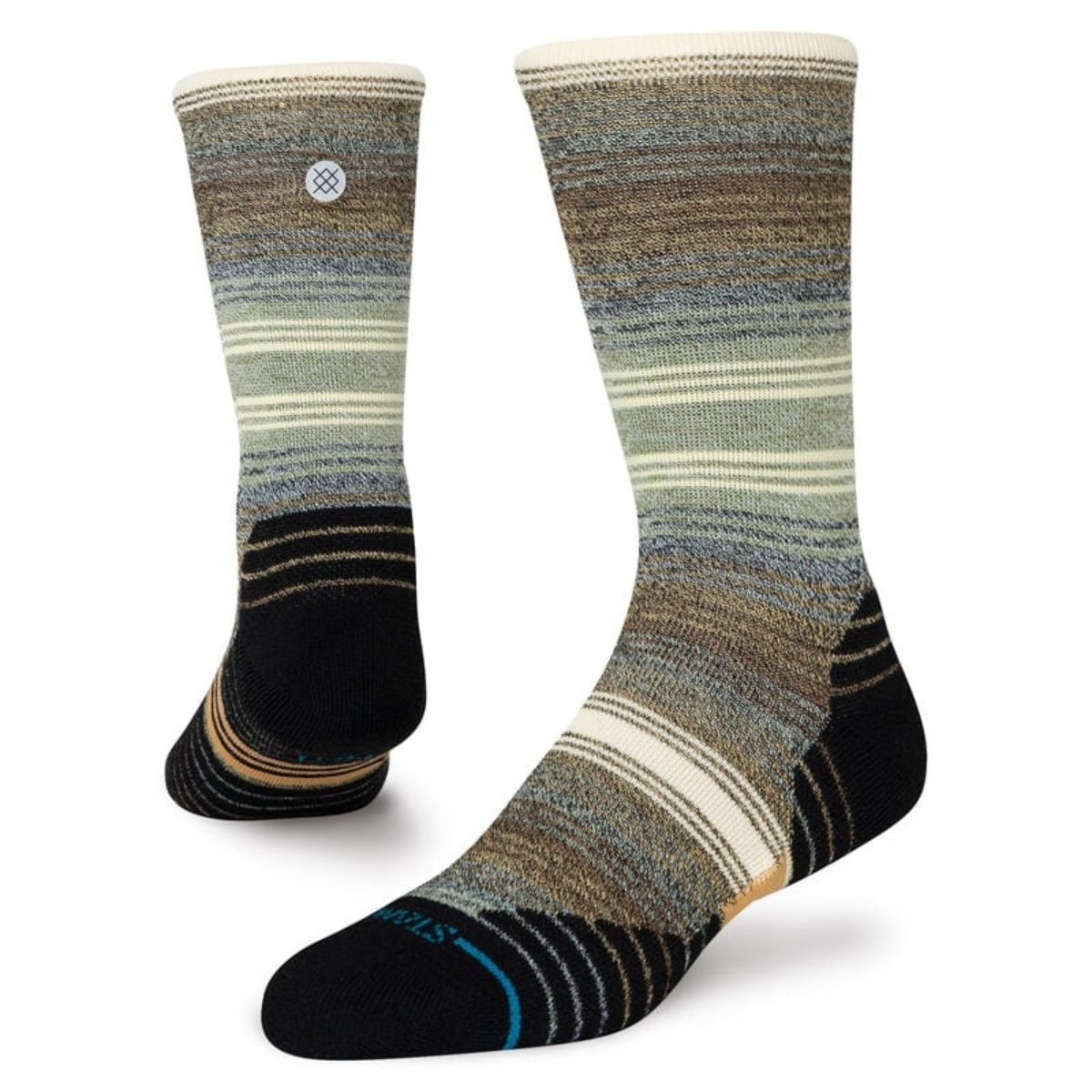 Stance High Peak Socks in Green - BoardCo