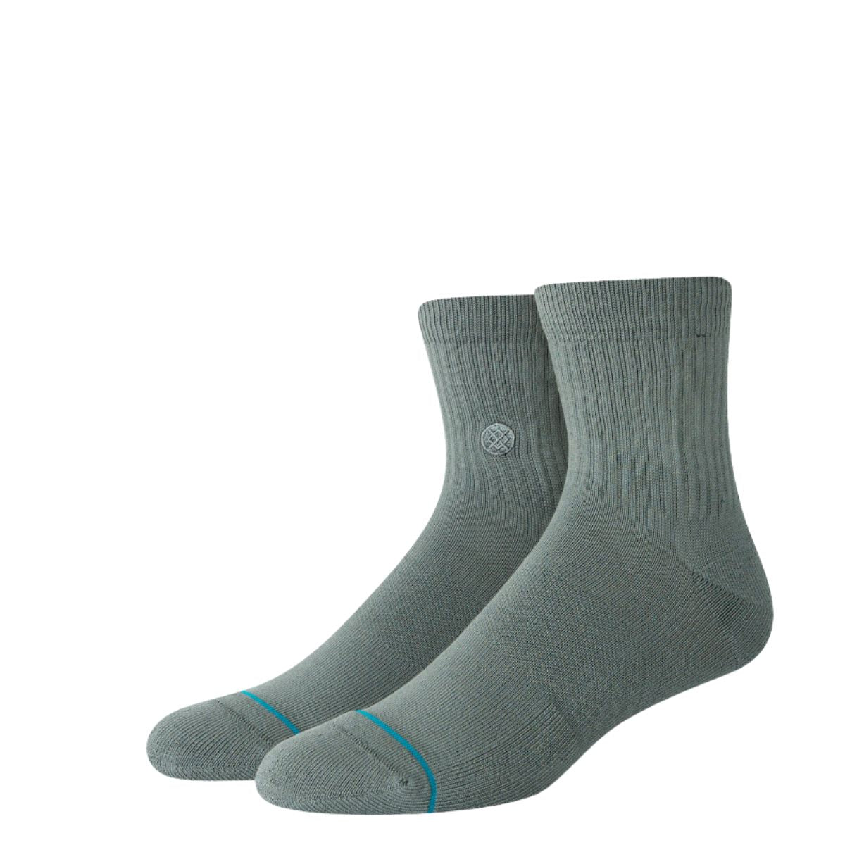 Stance Icon Quarter Socks in Teal - BoardCo