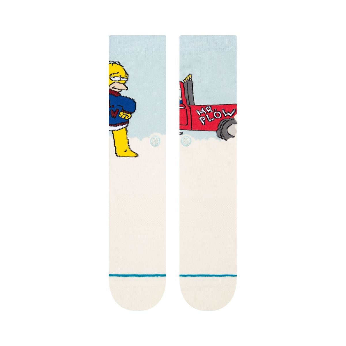 Stance Mr. Plow Socks in Light Blue - BoardCo