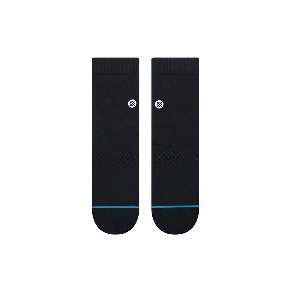 Stance Relevant QTR Socks in Black - BoardCo