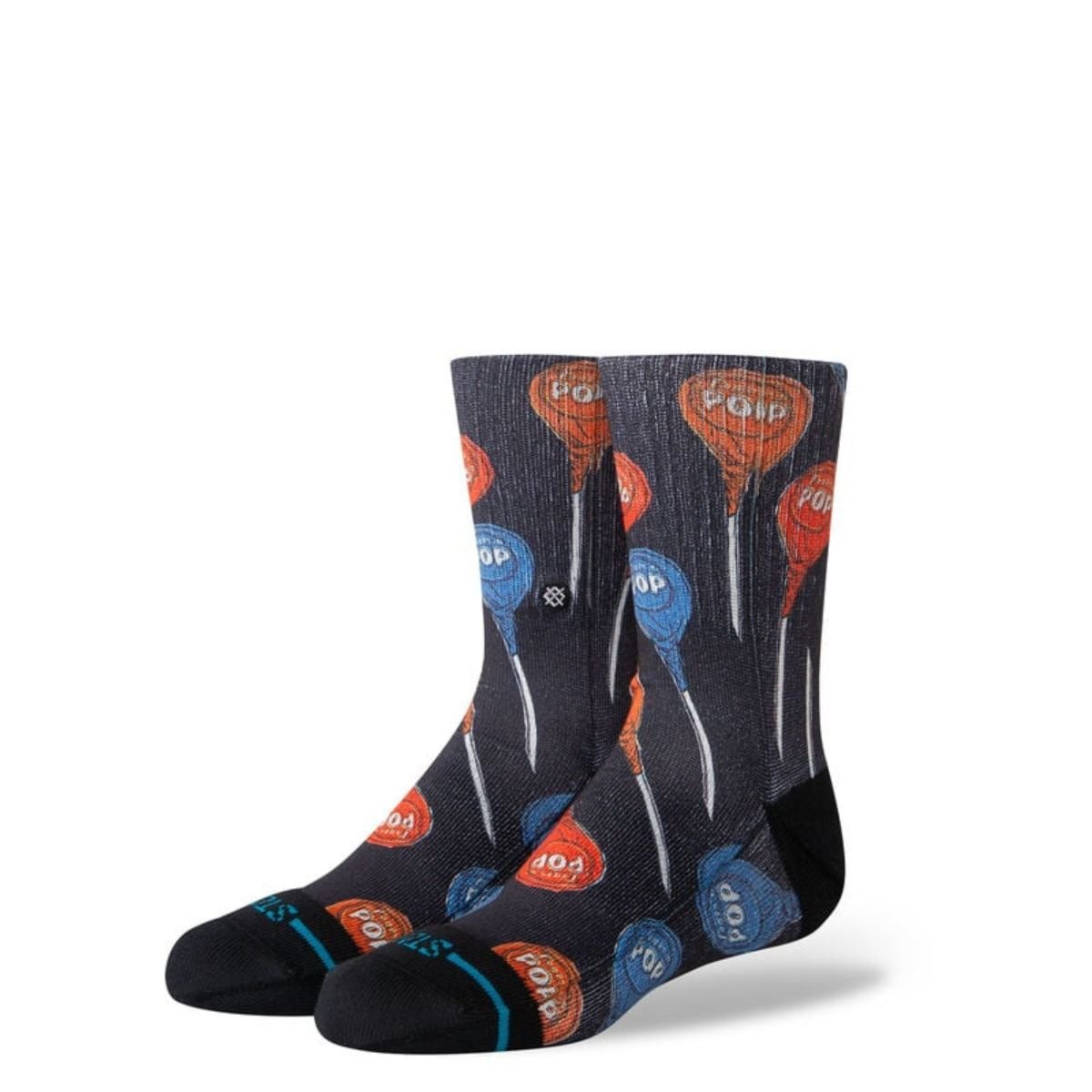 Stance Tootsie Pop Kids Socks in Black - BoardCo