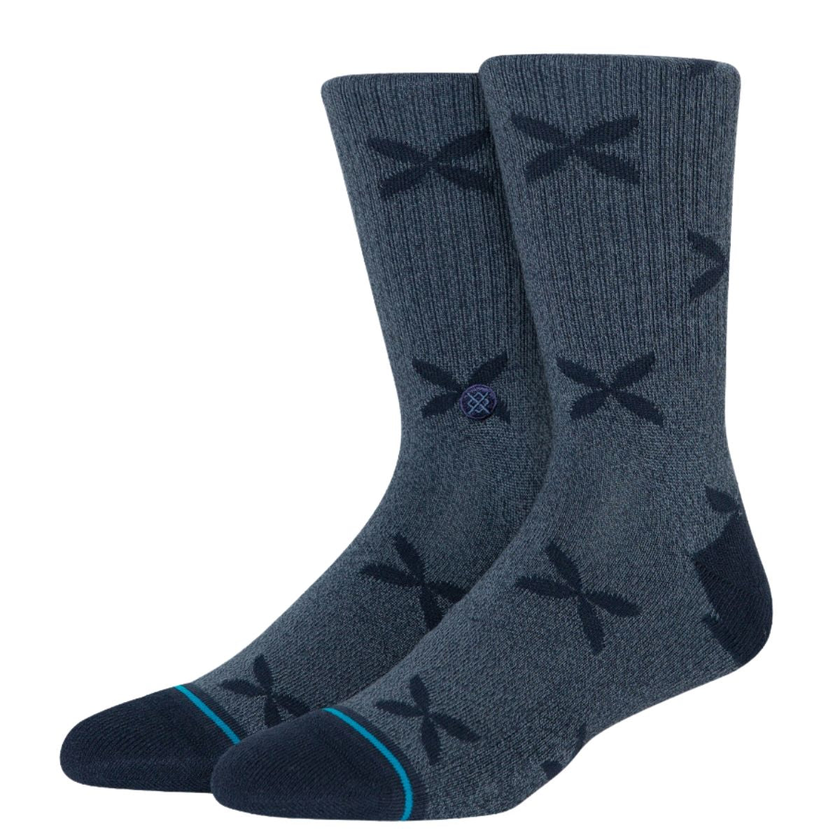 Stance Whiffenpoof Socks in Navy - BoardCo