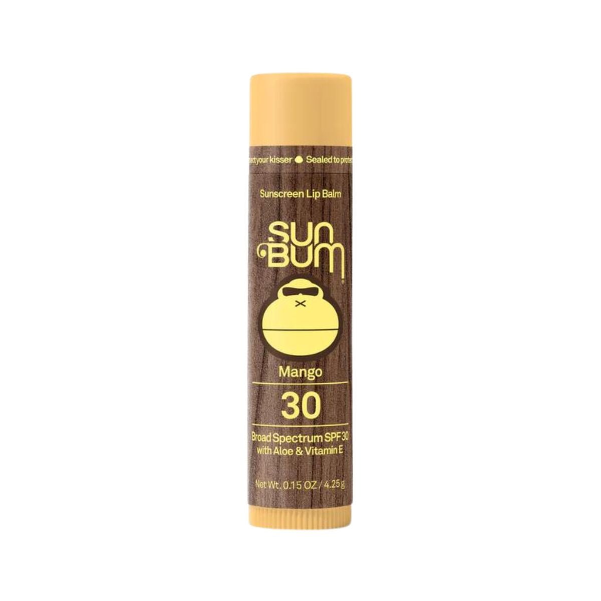 Sun Bum SPF 30 Mango Lip Balm - BoardCo