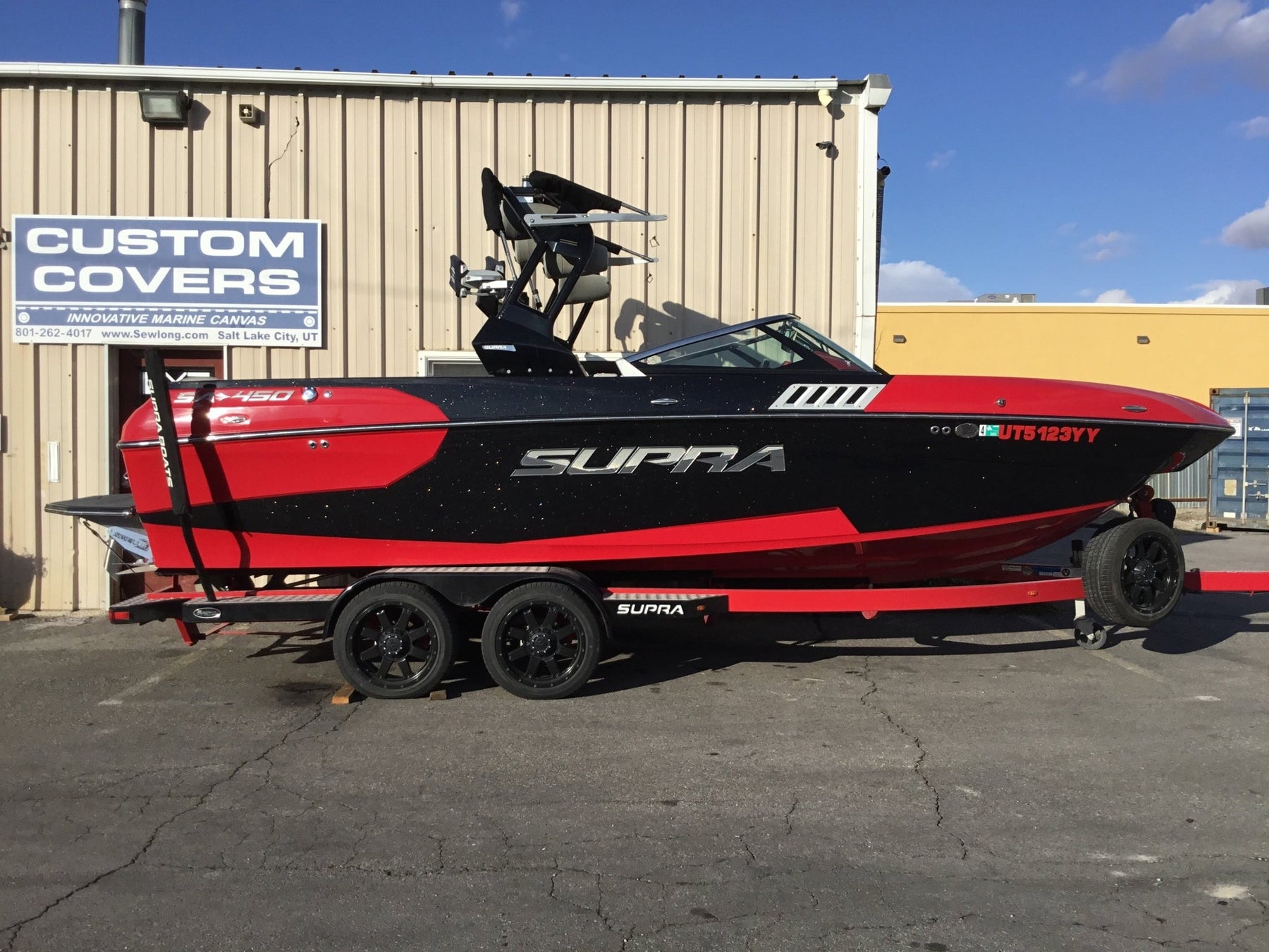 Supra SA450 Pro Tower Double Up Storage Cover - BoardCo
