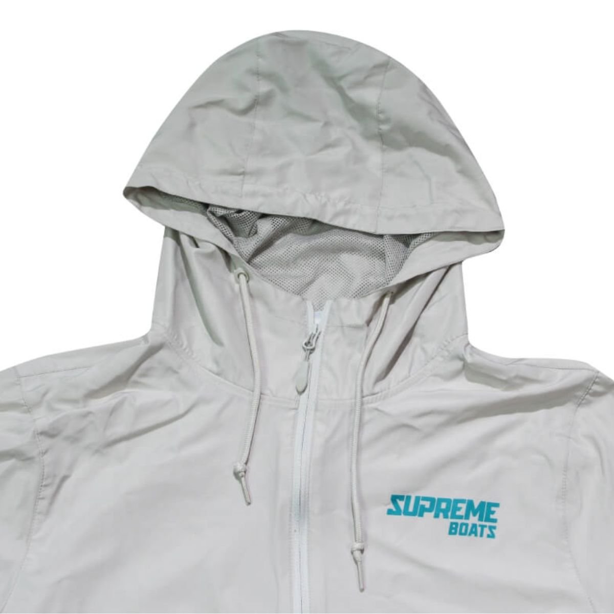Supreme 1/4 Zip Windbreaker Pullover Graphite Smoke - BoardCo