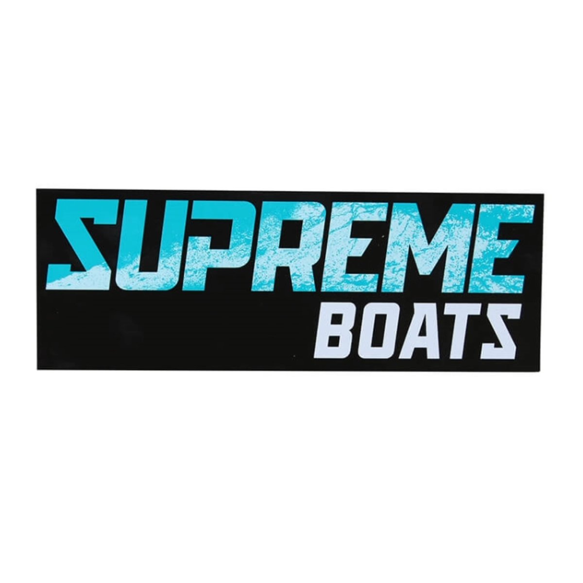 Supreme 7-Inch Window Sticker - BoardCo
