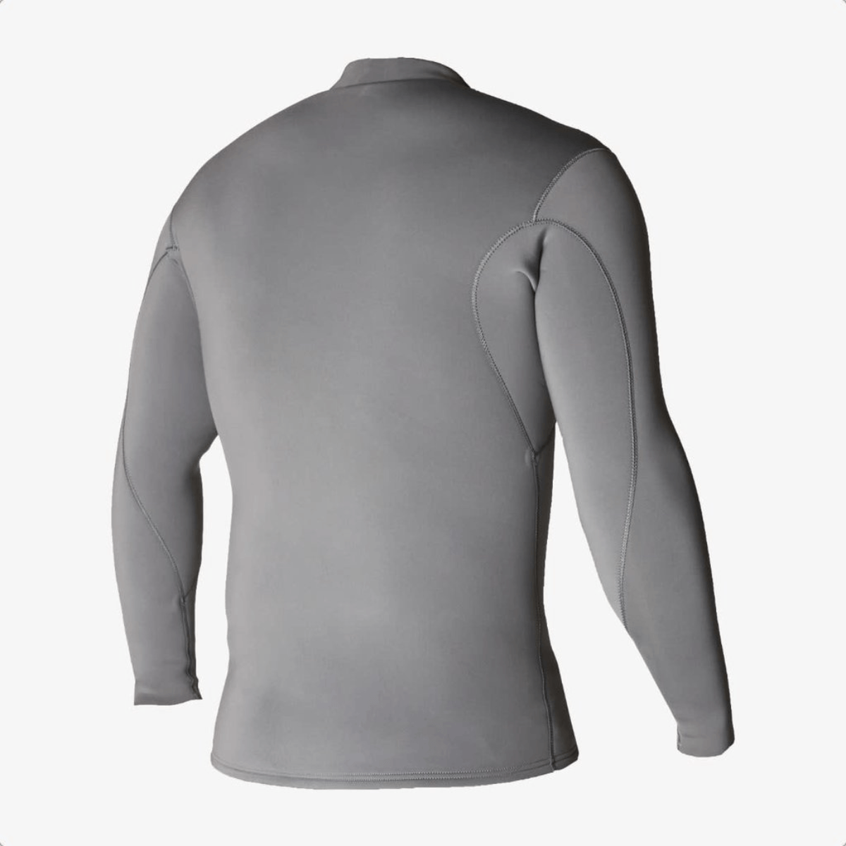 Vissla 2mm Solid Sets Front Zip Jacket in Grey - BoardCo
