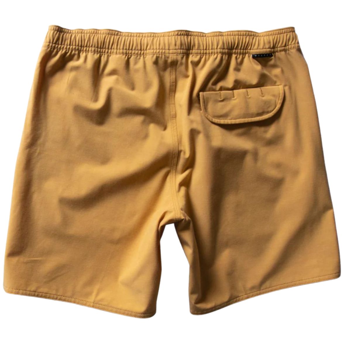 Vissla Solid Sets 17.5" Ecolastic Boardshorts in Gold Coral - BoardCo