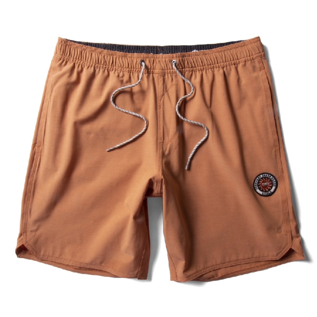 Vissla Solid Sets 17.5" Ecolastic Men's Boardshort in Guava - BoardCo