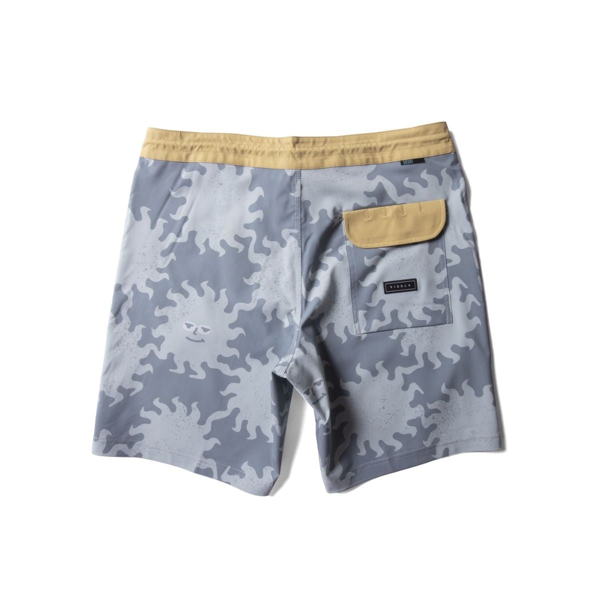 Vissla Sunburnt Shred Heads 17" Boys Boardshort in Dark Denim - BoardCo