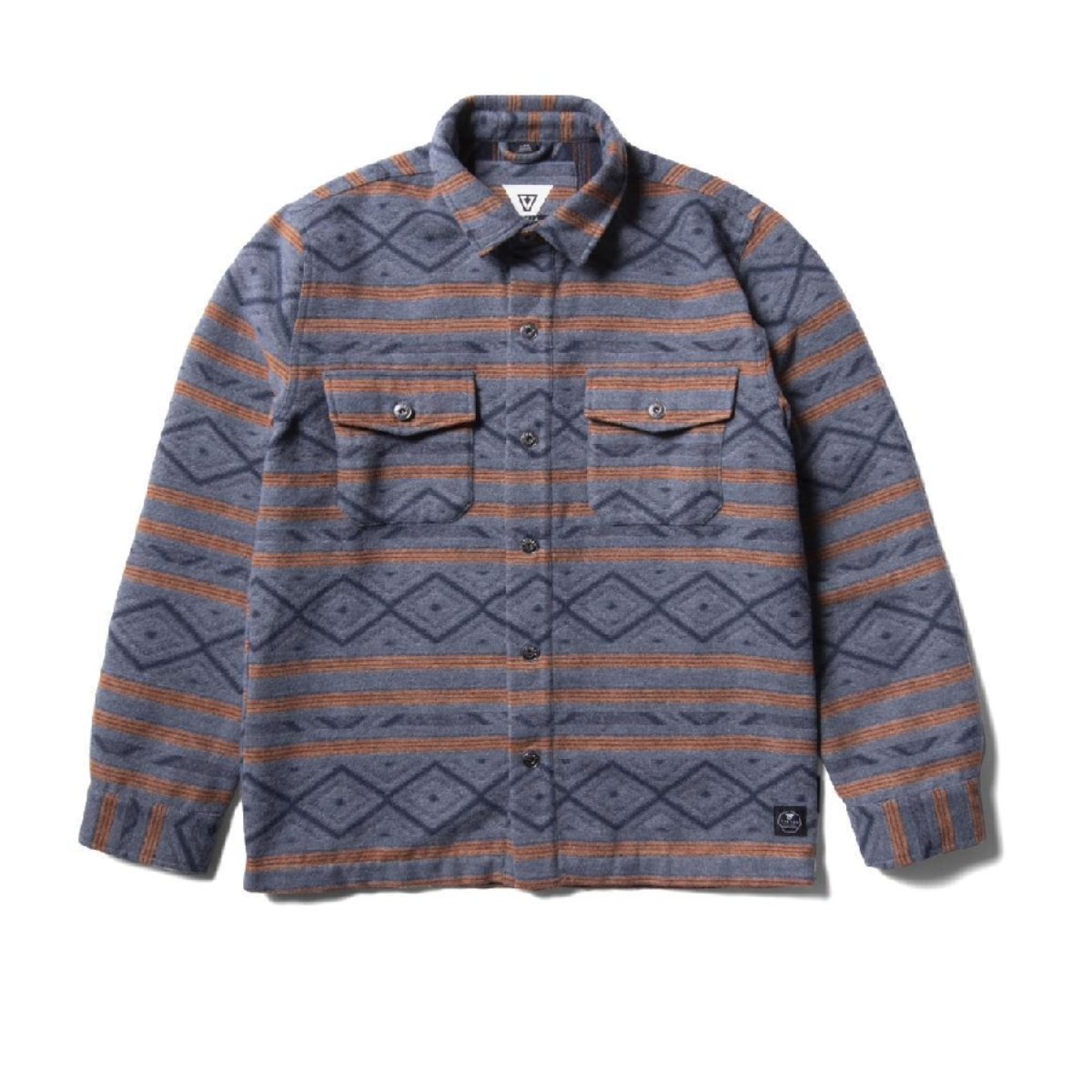 Vissla West Coast Overshirt in Terracotta - BoardCo