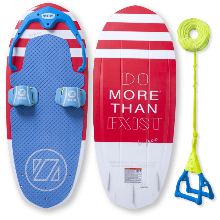 ZUP DoMore 2.0 board w/ DoubleZUP Tow Handle & Rope - BoardCo