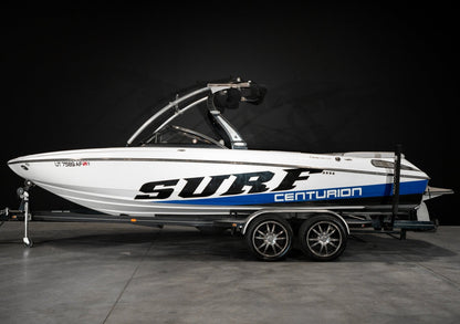 2008 Centurion SV240 - White / Blue - BoardCo Boats