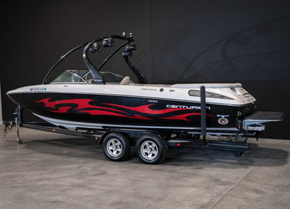 2009 Centurion Enzo SV240 - Black / Red / White - BoardCo Boats