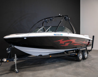 2009 Centurion Enzo SV240 - Black / Red / White - BoardCo Boats