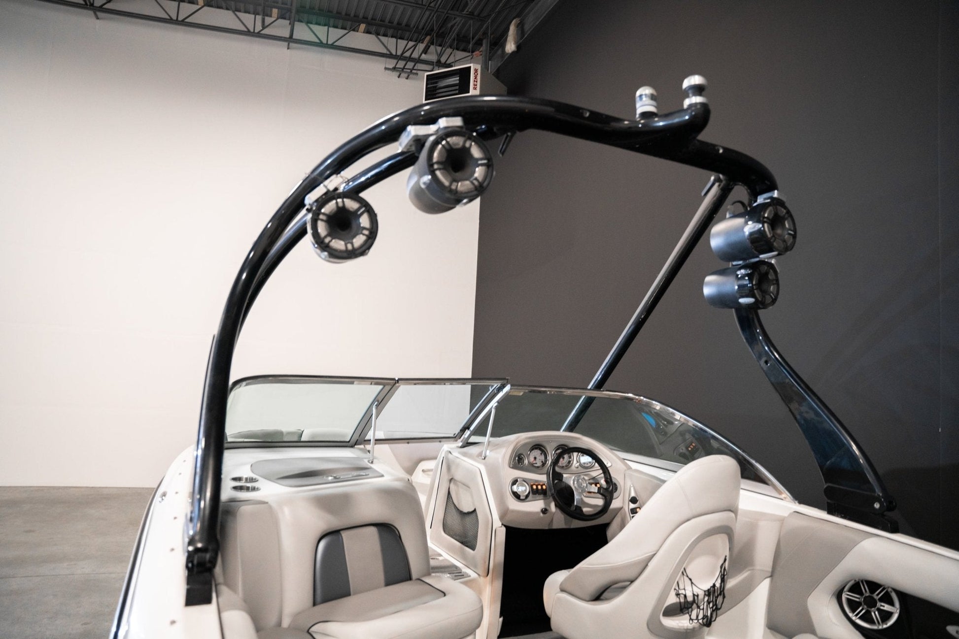 2009 Centurion Enzo SV240 - Black / Red / White - BoardCo Boats