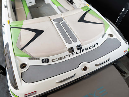 2014 Centurion Enzo SV244 - White / Black / Green - BoardCo Boats