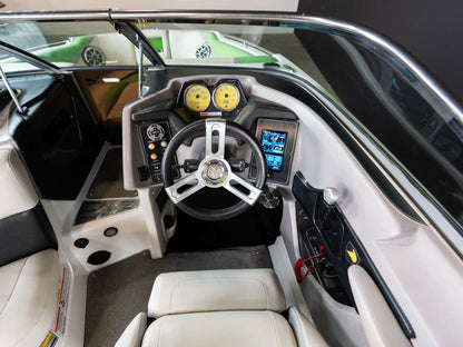 2014 Centurion Enzo SV244 - White / Black / Green - BoardCo Boats