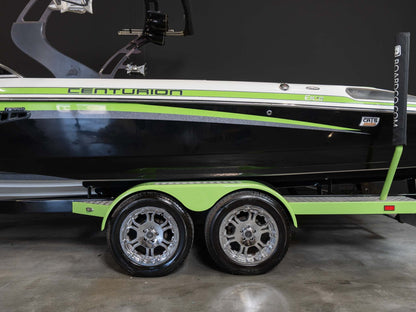 2014 Centurion Enzo SV244 - White / Black / Green - BoardCo Boats