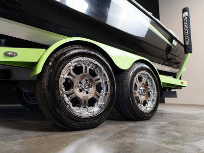 2014 Centurion Enzo SV244 - White / Black / Green - BoardCo Boats