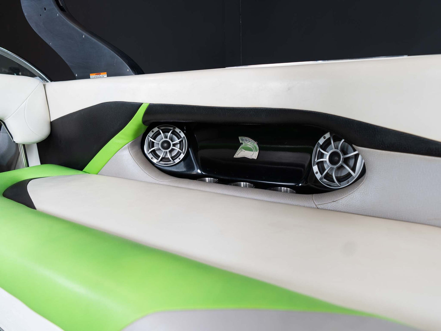 2014 Centurion Enzo SV244 - White / Black / Green - BoardCo Boats