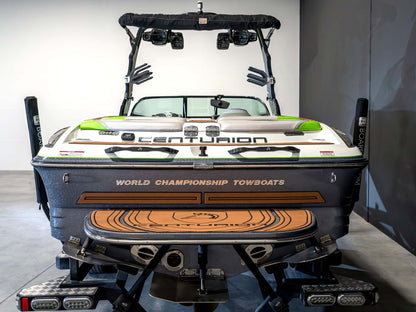 2015 Centurion FS44 - Margarita Green / Gunmetal Flake / Onyx Black - BoardCo Boats