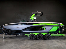 2016 Centurion Ri237 - Onyx Black / Gunmetal Flake / Lime Green - BoardCo Boats