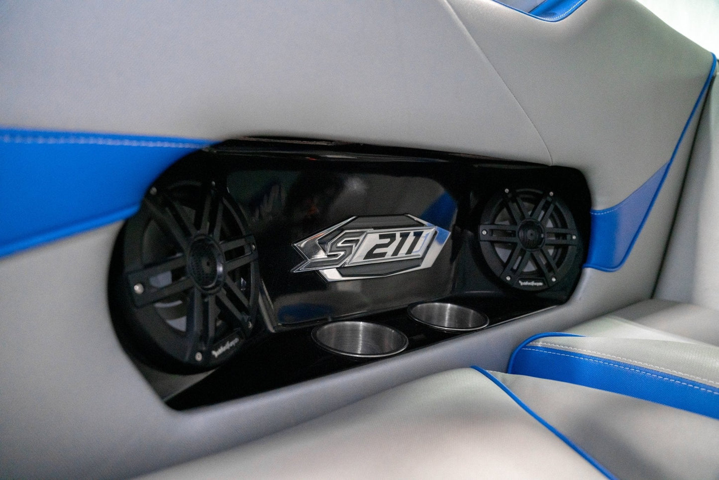 2016 Supreme S211 - White - Blue - BoardCo Boats