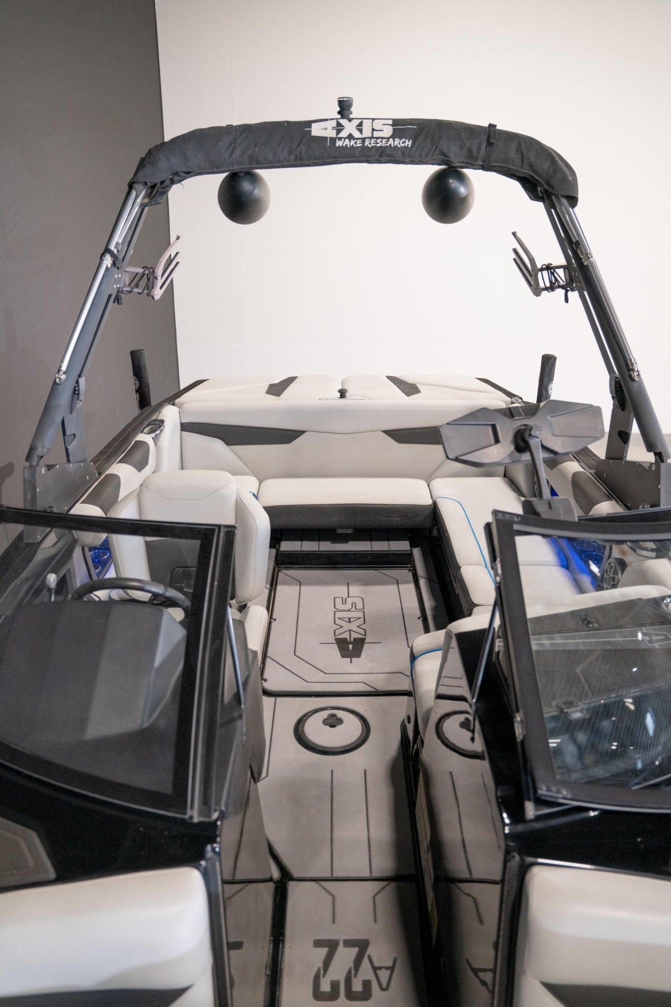 2017 Axis A22 - Black / Blue - BoardCo Boats