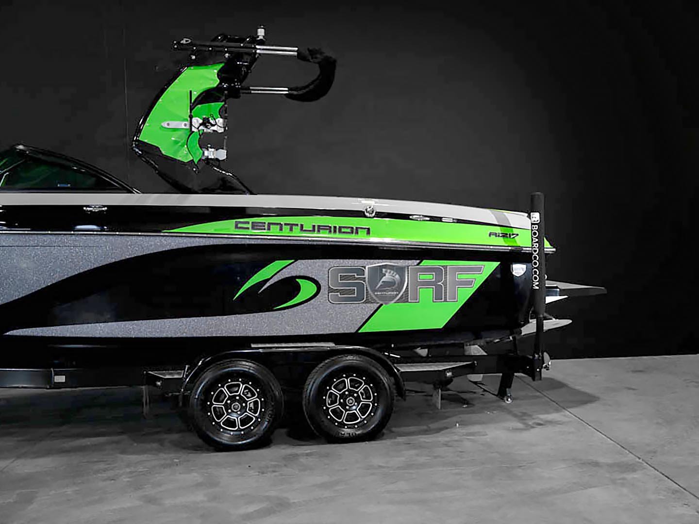 2017 Centurion Ri217 - Green / Black / Gun - BoardCo