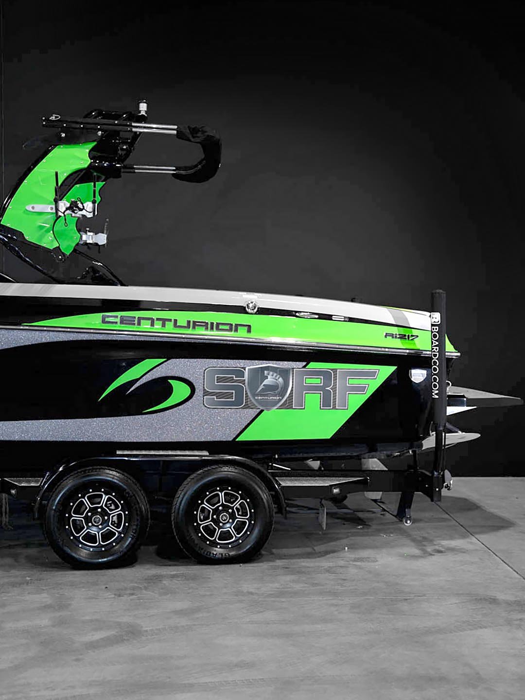 2017 Centurion Ri217 - Green / Black / Gun - BoardCo